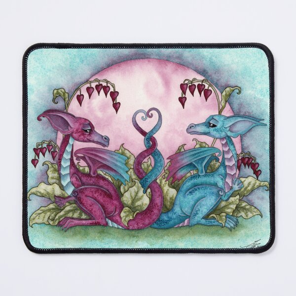 Love Dragons Mouse Pad