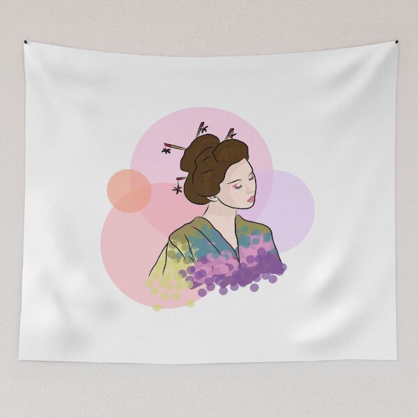 Item preview, Japanese Beautifull Fashion Kimono Geisha designed and sold by BakaOutfit.