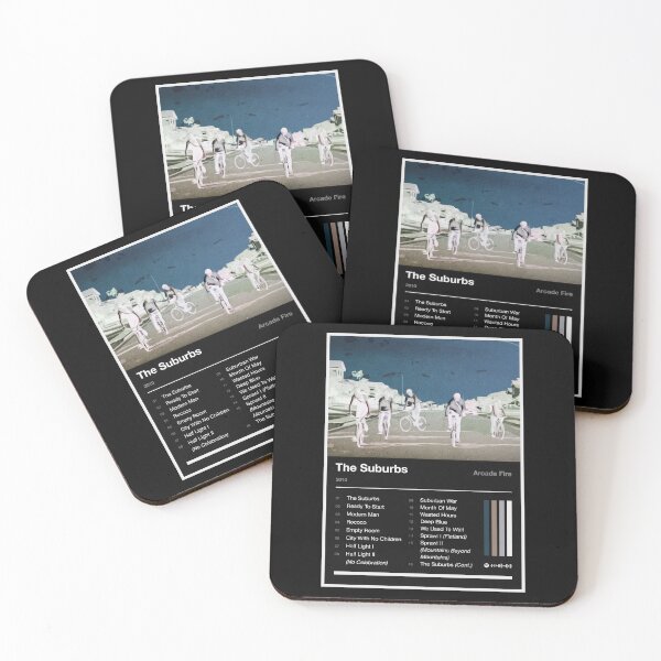 Item preview, The Suburbs Tracklist (Inverted) designed and sold by TOURETTESBOYLOL.