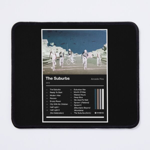 Item preview, The Suburbs Tracklist (Inverted) designed and sold by TOURETTESBOYLOL.