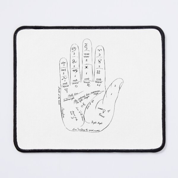 Item preview, Palmistry hand drawing, vintage fortune-telling illustration. designed and sold by rofocreative.