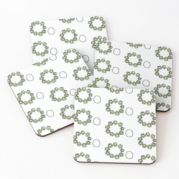 Item preview, Crazy for Okra, Capital and Lower case O, the plant and the seed designed and sold by EveryDayDabble.