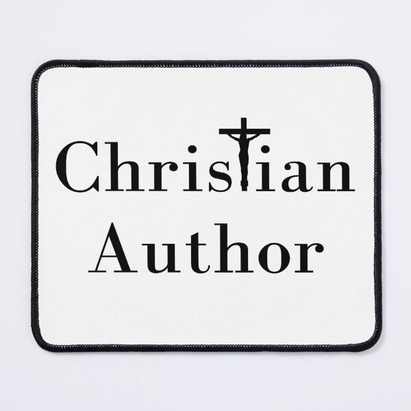 Item preview, Christian Author - Black Text designed and sold by TheKnightWriter.