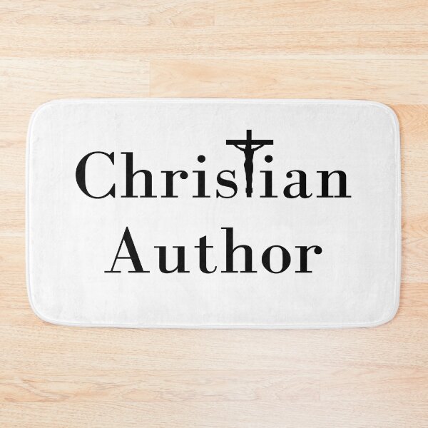 Item preview, Christian Author - Black Text designed and sold by TheKnightWriter.