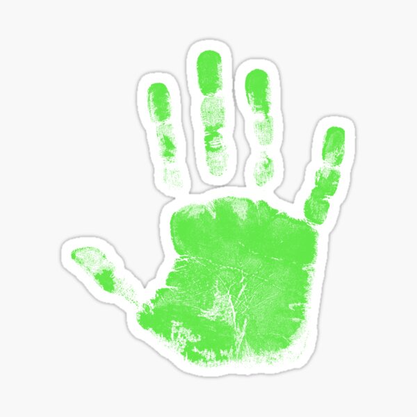Phasmophobie-Fingerabdrücke Sticker