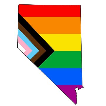 Artwork thumbnail, Nevada Progress Pride by Gayesthetic