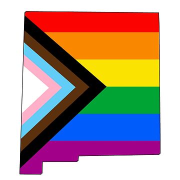 Artwork thumbnail, New Mexico Progress Pride by Gayesthetic