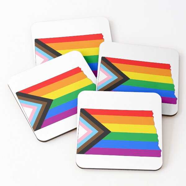 Item preview, North Dakota Progress Pride designed and sold by Gayesthetic.