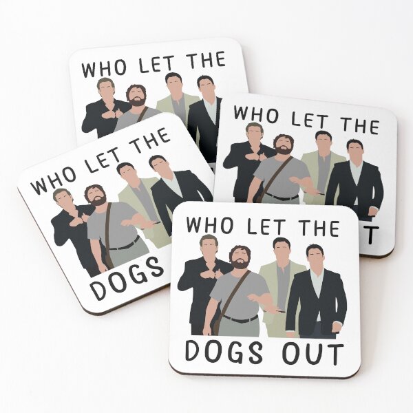 Item preview, the hangover who let the dogs out designed and sold by TvDoodles.