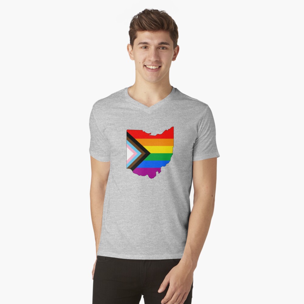 Item preview, V-Neck T-Shirt designed and sold by Gayesthetic.