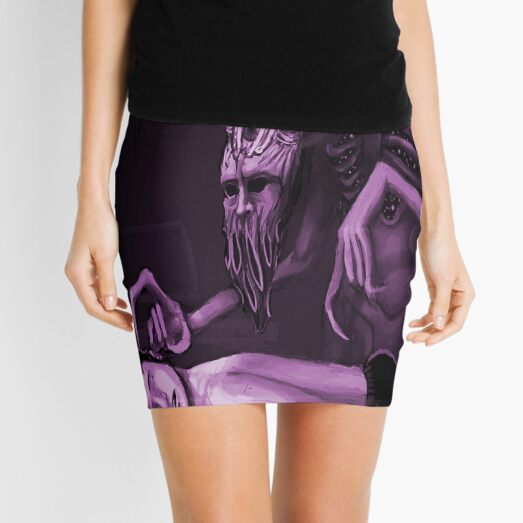 Boogeyman Purple Edition Mini Skirt