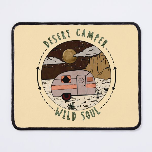 Item preview, Desert Camper Wild Soul | Camping | Hiking Vintage designed and sold by KrisSidDesigns.