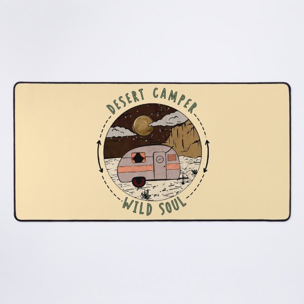 Item preview, Desert Camper Wild Soul | Camping | Hiking Vintage designed and sold by KrisSidDesigns.