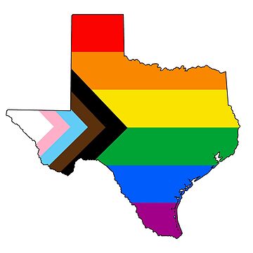Artwork thumbnail, Texas Progress Pride by Gayesthetic