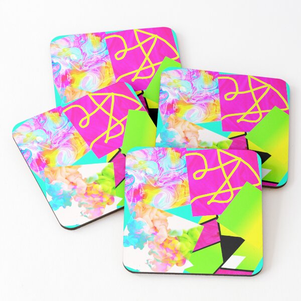 Item preview, Neon Mish Mash Abstract  designed and sold by silviasunflower.