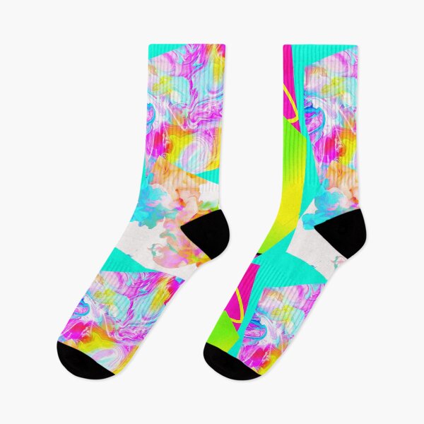 Item preview, Neon Mish Mash Abstract  designed and sold by silviasunflower.