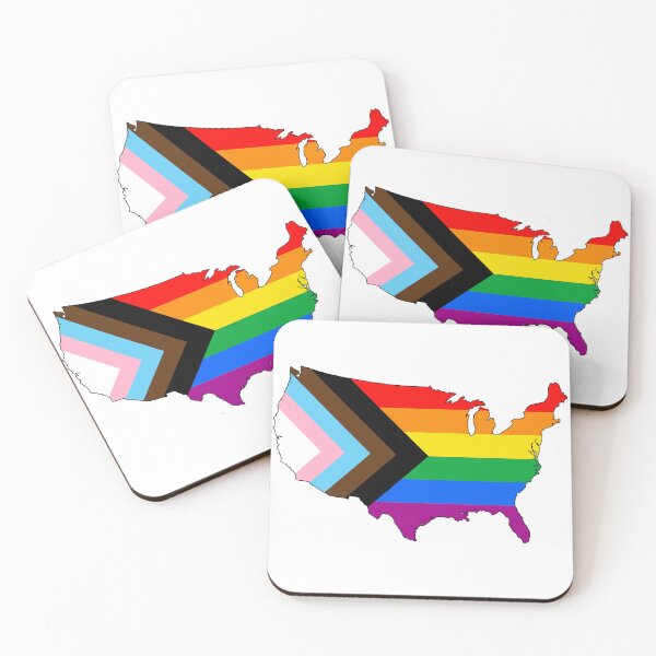 Item preview, Orgullo de progreso de EE. UU. designed and sold by Gayesthetic.