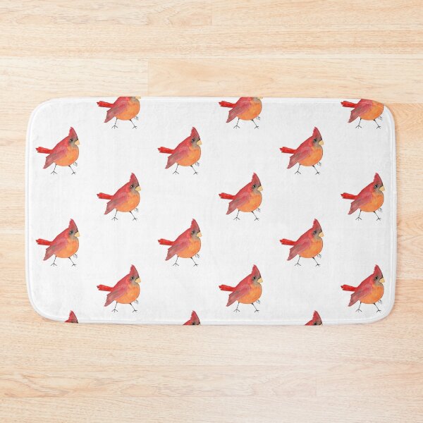 Item preview, Watercolour Cardinal designed and sold by Spindrifter Studio.