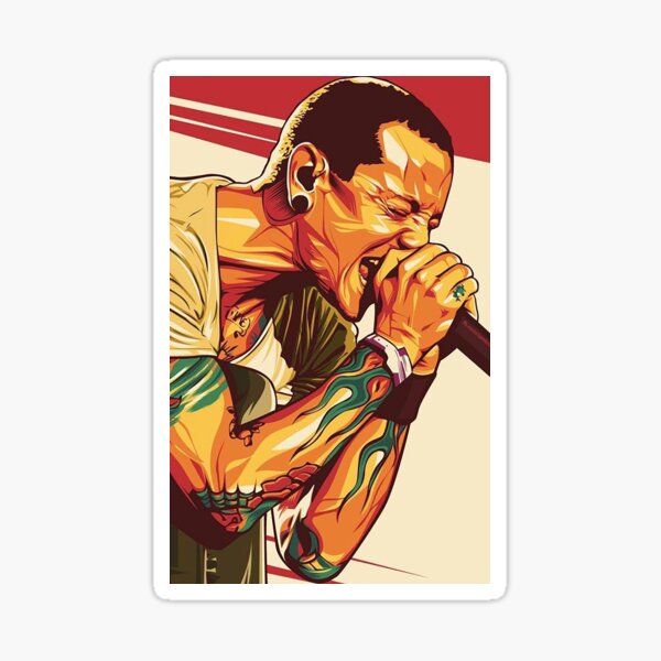 Chester Bennington Pegatina
