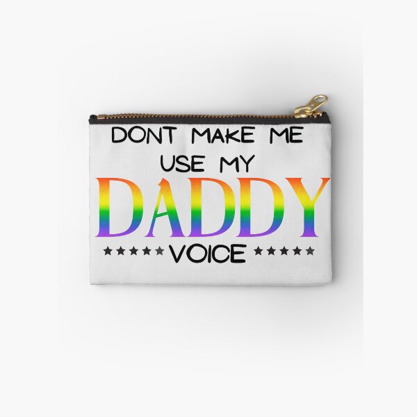 Item preview, Dont Make Me Use My Daddy Voice -  Happy Fathers Day designed and sold by Avani01.