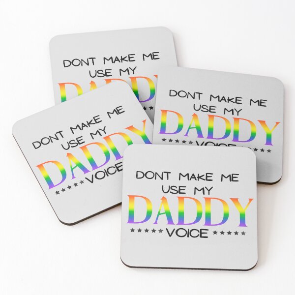 Item preview, Dont Make Me Use My Daddy Voice -  Happy Fathers Day designed and sold by Avani01.