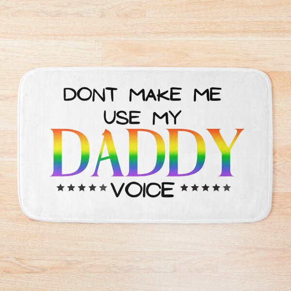 Item preview, Dont Make Me Use My Daddy Voice -  Happy Fathers Day designed and sold by Avani01.