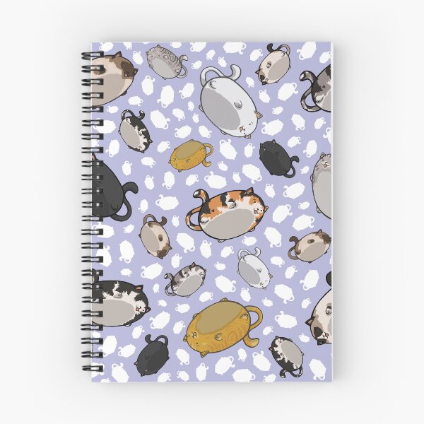Item preview, All Over Flying Cats - Lavender designed and sold by WeirdOwU.