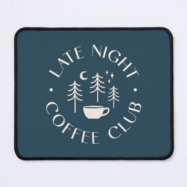 Item preview, Late night coffee club design designed and sold by Victoria Raab.