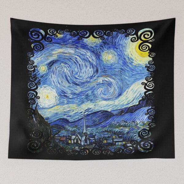 Item preview, The Starry Night - Vincent van Gogh designed and sold by maryedenoa.