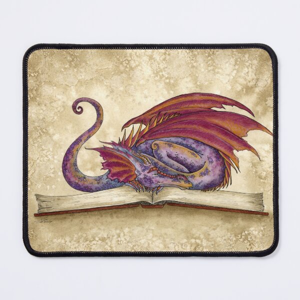 Item preview, Bookwyrm designed and sold by AmyBrownArt.