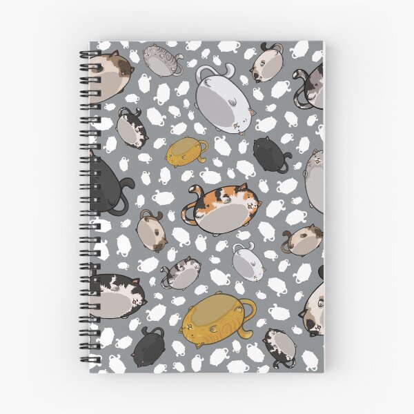 Item preview, All Over Flying Cats - Gray designed and sold by WeirdOwU.