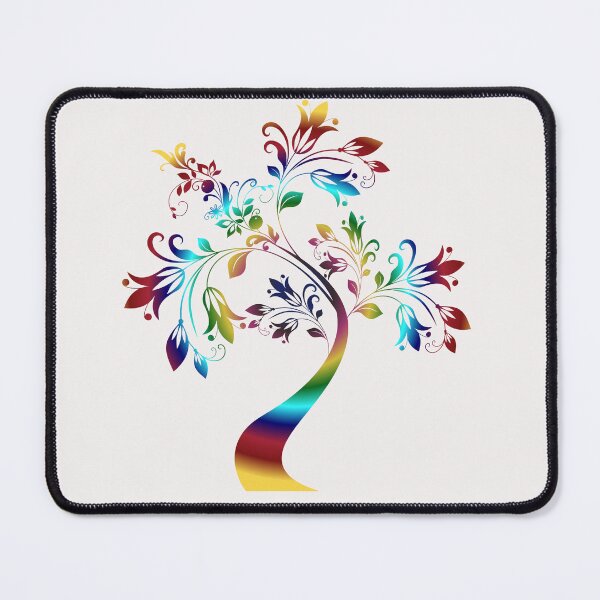 Item preview, Colorful  Floral Tree Artwork designed and sold by DelightfulBliss.