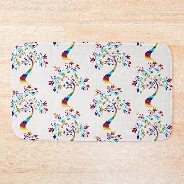 Item preview, Colorful  Floral Tree Artwork designed and sold by DelightfulBliss.
