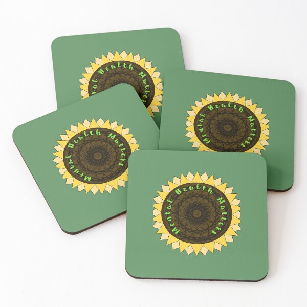 Item preview, Mental Health Matters Sunflower designed and sold by RedLillySmith.
