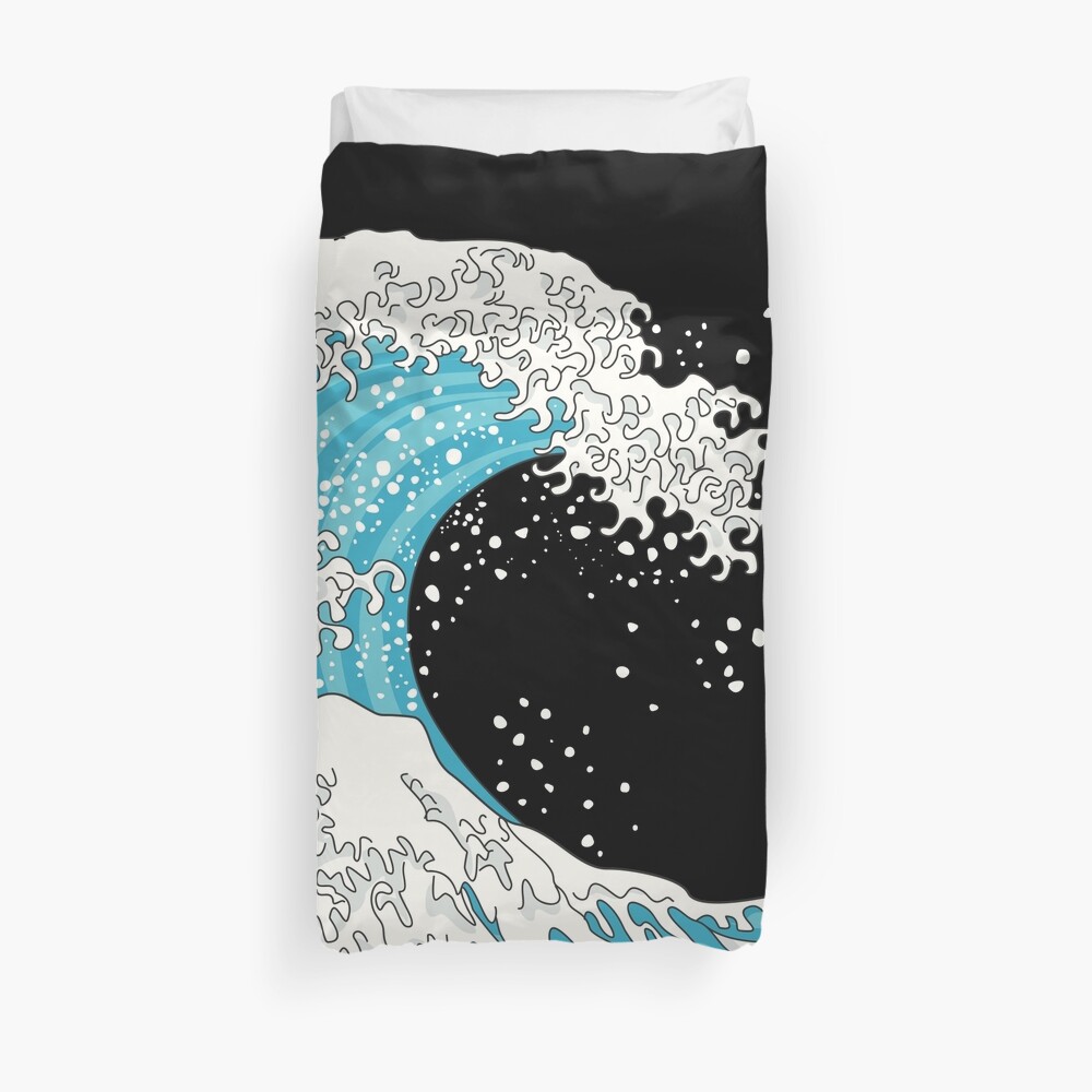 Kanagawa Wave Duvet Cover