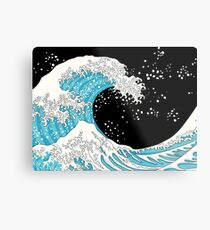 Kanagawa Wave Metal Print