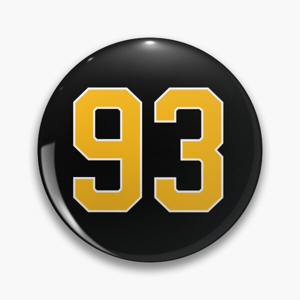 Item preview, Yellow Number 93 lucky sports jersey ninety three designed and sold by HeavyStyle.