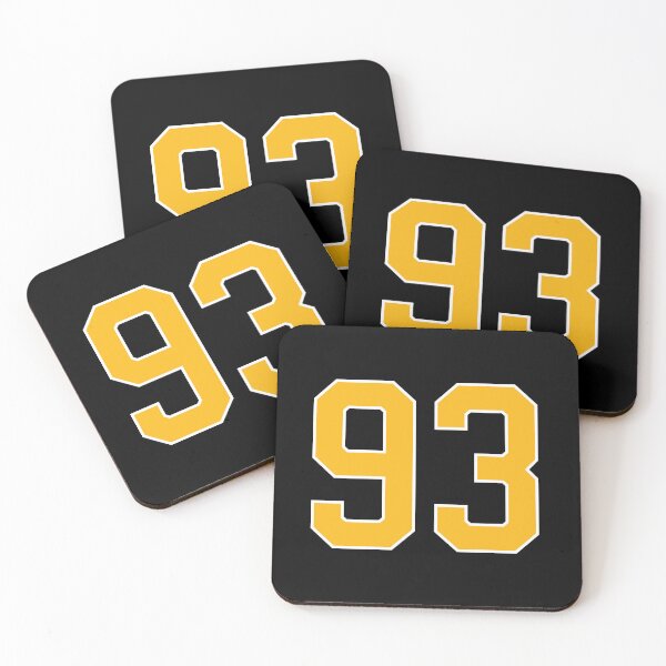 Item preview, Yellow Number 93 lucky sports jersey ninety three designed and sold by HeavyStyle.