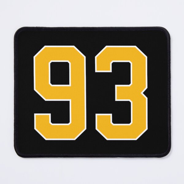 Item preview, Yellow Number 93 lucky sports jersey ninety three designed and sold by HeavyStyle.