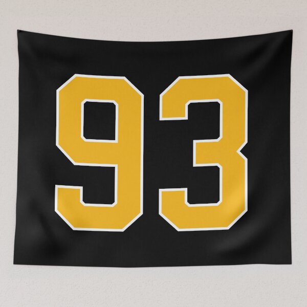 Item preview, Yellow Number 93 lucky sports jersey ninety three designed and sold by HeavyStyle.