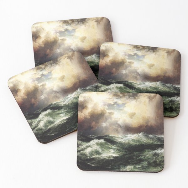 Item preview, Powerful Ocean Waves Crashing Against the Shore designed and sold by SweetMySpot.