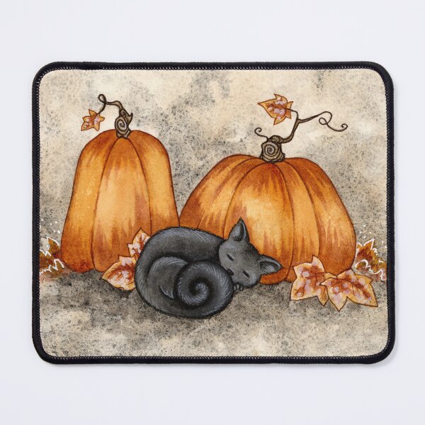 Item preview, Pumpkin Nap designed and sold by AmyBrownArt.