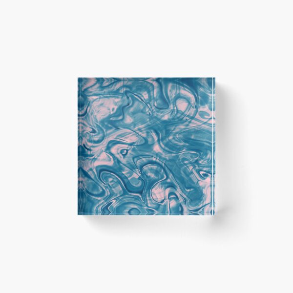 Item preview, Blue and Pink Liquid Swirl designed and sold by Saanis.
