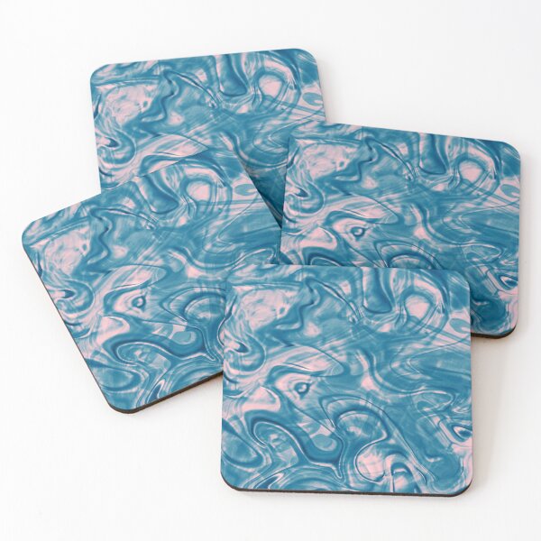 Item preview, Blue and Pink Liquid Swirl designed and sold by Saanis.