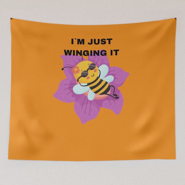 Item preview,  I`M JUST WINGING IT ,IN BEAUTIFUL COLORS. designed and sold by marie1919.