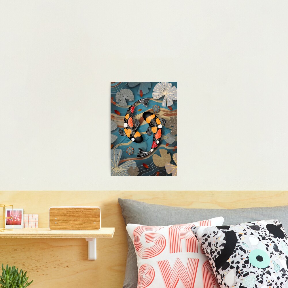 Koi Watergarden Photographic Print