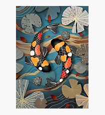 Koi Watergarden Photographic Print