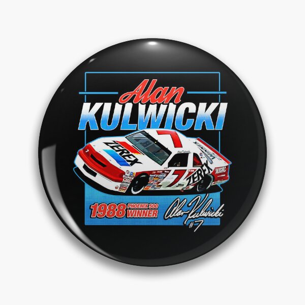 Item preview, Alan Kulwicki Nascar champion classic retro style designed and sold by Shania Kovacek.