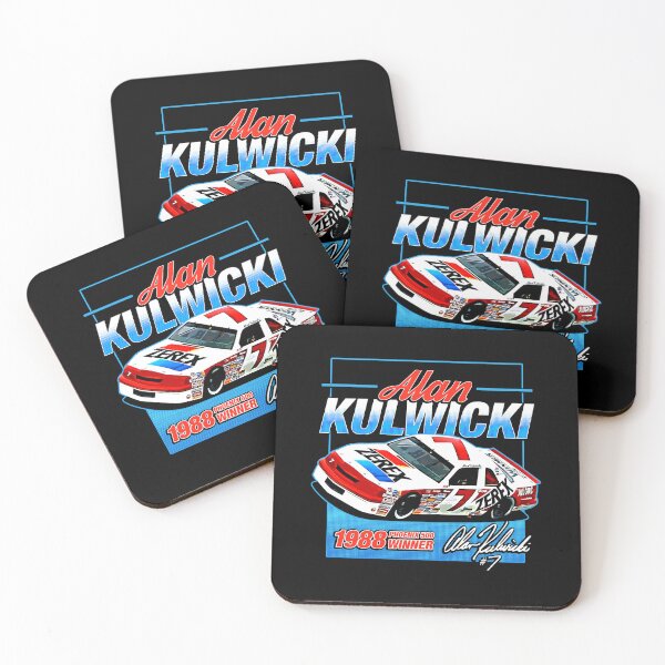 Item preview, Alan Kulwicki Nascar champion classic retro style designed and sold by Shania Kovacek.