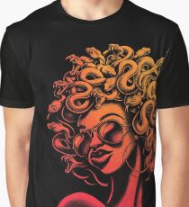 Funky Medusa II Grafik T-Shirt